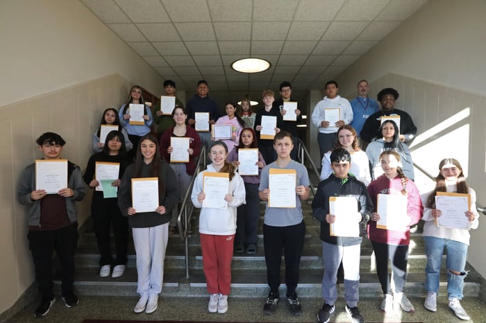 Walt Whitman's January 2024 Students of the Month Featured Image