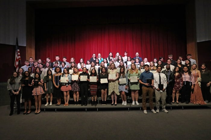New and Senior Members Celebrated at Social Studies Honor Society Induction Featured Image